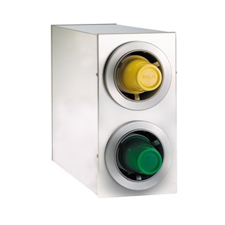 CTC-R-2SS Countertop cup dispensing cabinet