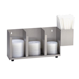 CTLD-15A Countertop cup, lid & straw organizer