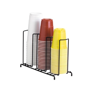 WR-3 Countertop wire form cup & lid organizer