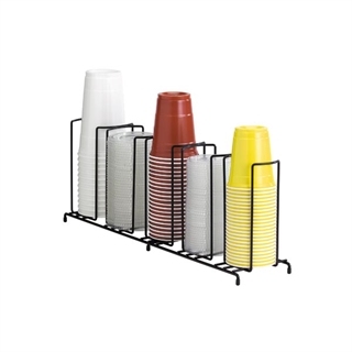 WR-5 Countertop wire form cup & lid organizer