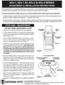 ADJ Series Adjustment & Installation Instructions