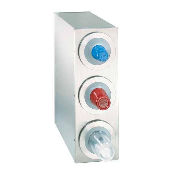 BFL-R-3SS Countertop cup dispensing cabinet