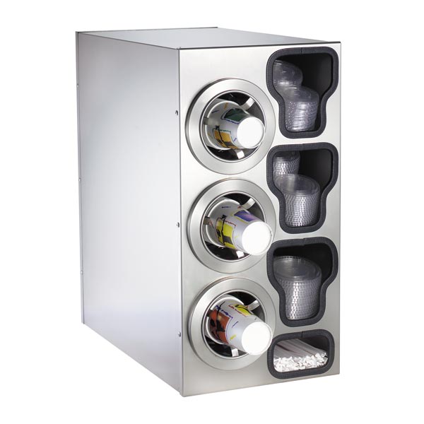 Dispense-Rite Ring Medium Baffle for SLR-2 series dispenser cup rim 3 3/8-3 3/4" 