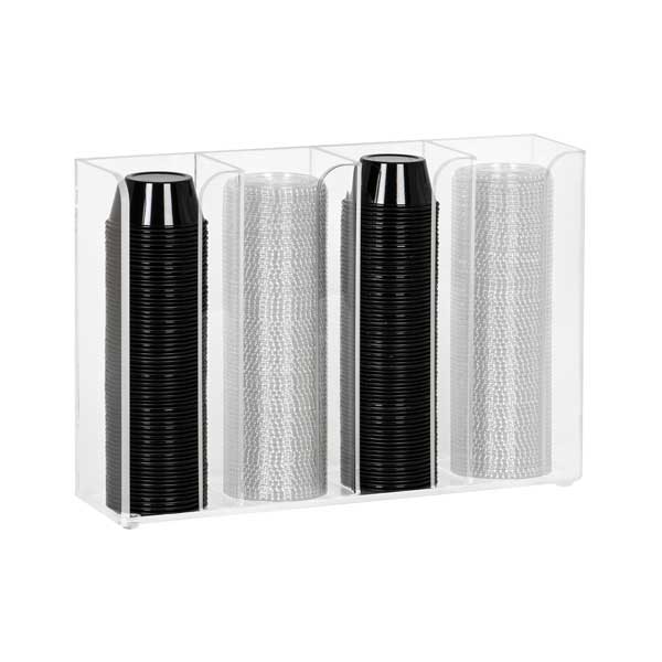 Cal-Mil 2048-4 Classic Lid/Cup Organizer, 4 Sections