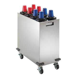 MCDC-SLR4X2 Mobile cup dispensing cart