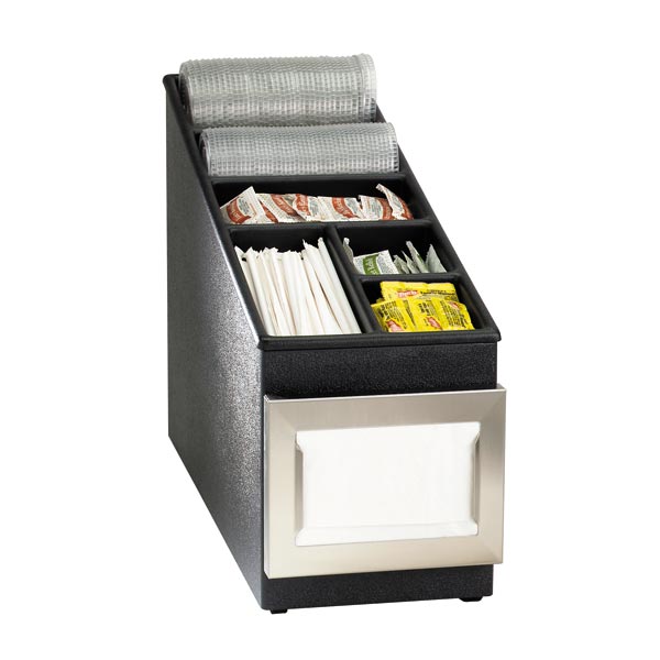 NSLC-1BT Countertop multi-purpose organizer with napkin dispenser