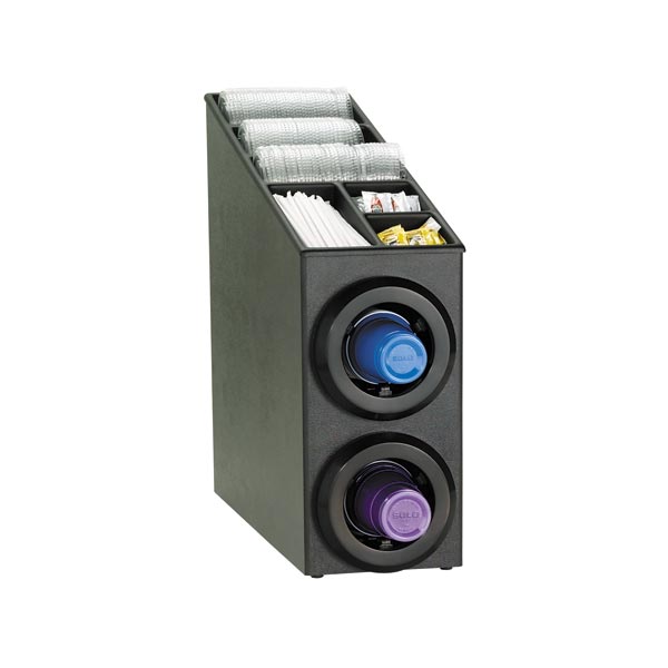 STL-SL-2BT Countertop cup, lid & straw dispensing cabinet